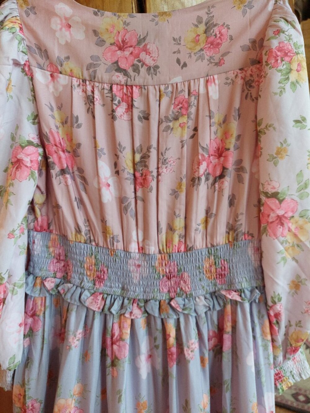 Jessakae Maxi Rose garden Dress, size L - Picture 4 of 9